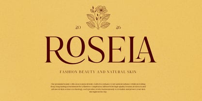 Bellyna Tuberos Font Poster 2