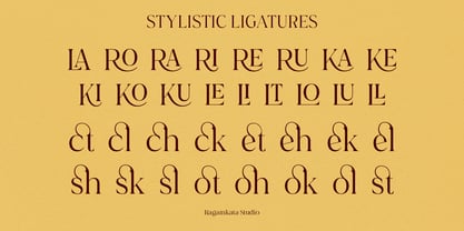 Bellyna Tuberos Font Poster 10