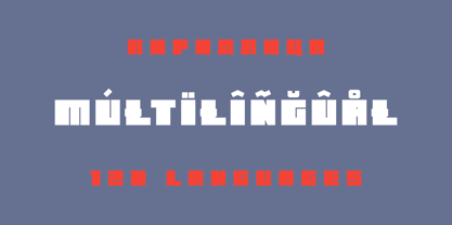 Blockage Font Poster 6