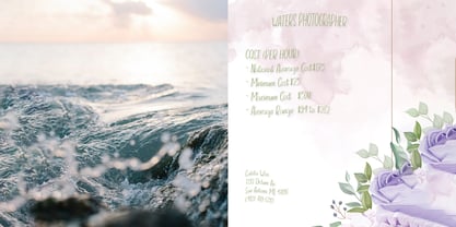 Bethany Handwritten Font Poster 5