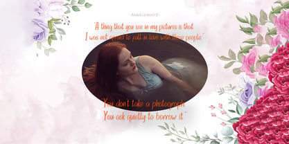 Bethany Handwritten Font Poster 2