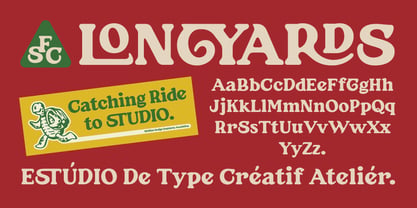 SFC Longyards Font Poster 1
