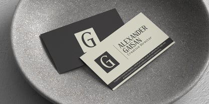 Gaisan Font Poster 8