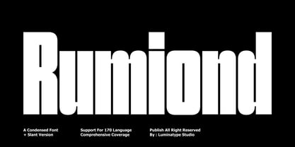 Rumiond Font Poster 1