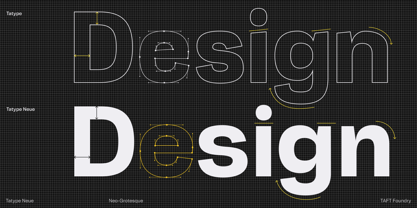 Tatype Neue Font Poster 15