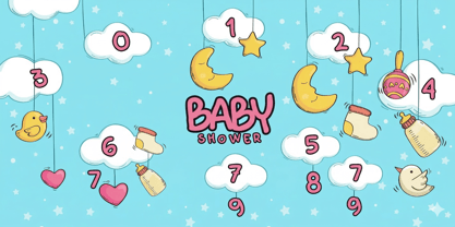 Marker O Type Font Poster 5