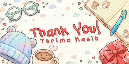 Marker O Type Font Poster 9