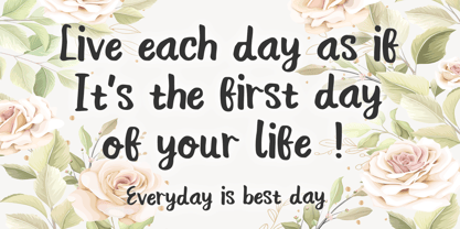 Happy Wedding Font Poster 3