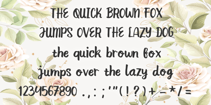 Happy Wedding Font Poster 4