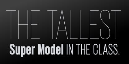 Giraffi Condensed Font Poster 5