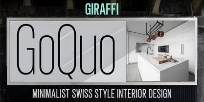 Giraffi Condensed Font Poster 6