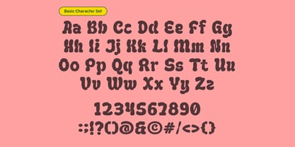 Curevy Font Poster 2