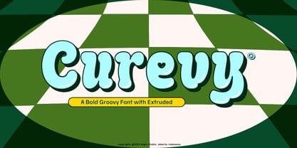 Curevy Font Poster 1
