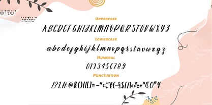Abigail Handwritten Font Poster 6