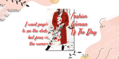 Abigail Handwritten Font Poster 4
