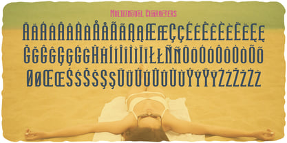 Sunny Climate Font Poster 4