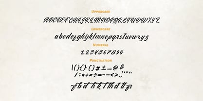 Cleophas Script Font Poster 7