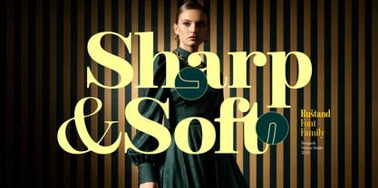 Rustand Font Poster 12
