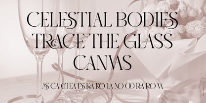 Romas Vontela Font Poster 8