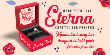 Floravine Romantic Font Poster 4