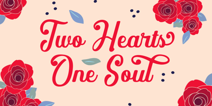 Floravine Romantic Font Poster 2