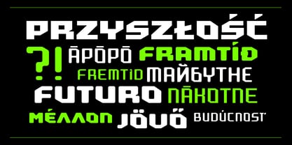 Kryvion Font Poster 6
