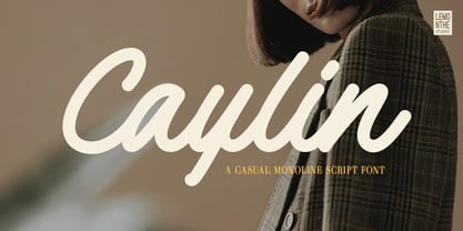 Caylin Font Poster 1