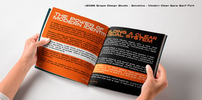 Solvetica Font Poster 10