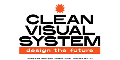 Solvetica Font Poster 8