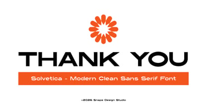 Solvetica Font Poster 12