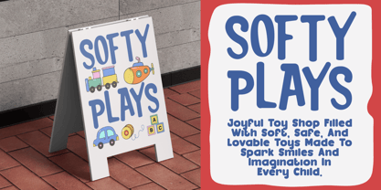 Play Block Font Poster 4
