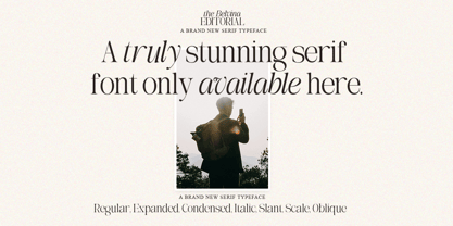 The Belvina Editorial Font Poster 5