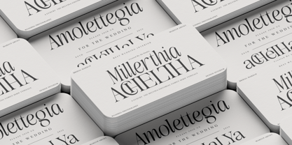 The Belvina Editorial Font Poster 7