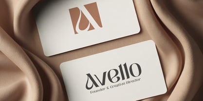 Avello Font Poster 9