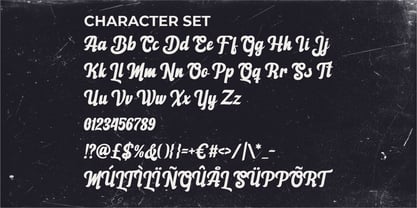 Bellique Font Poster 5