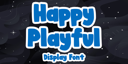Happy Playful Font Poster 1