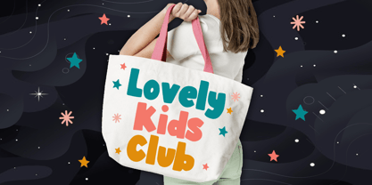 Happy Playful Font Poster 3