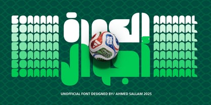 As WCA26 Font Poster 7