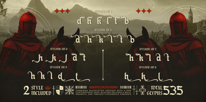 Blacher Font Poster 7