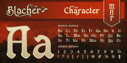 Blacher Font Poster 2