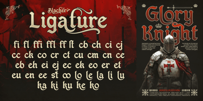 Blacher Font Poster 9