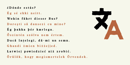 Castemire Font Poster 11