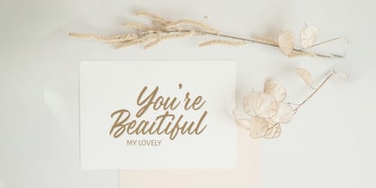 Morales Handwritten Font Poster 3