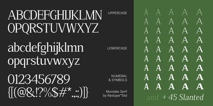 Mundale Font Poster 15