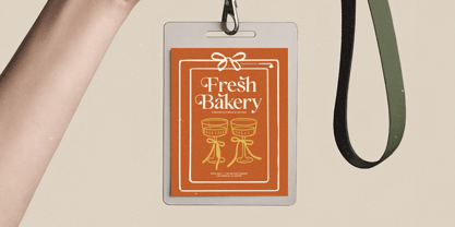 Holiday Sunset Font Poster 8