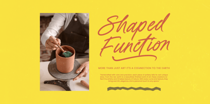 Wroteful Authentic Font Poster 9