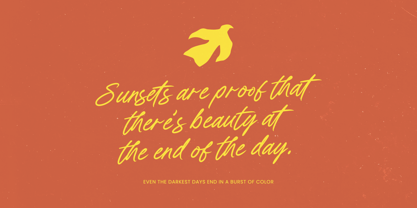Wroteful Authentic Font Poster 4