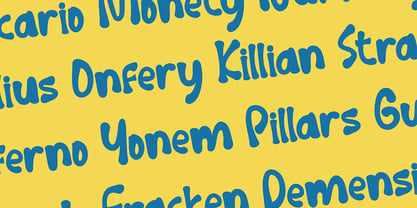 Playmore Font Poster 4
