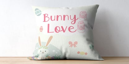 Spring Basket Font Poster 4