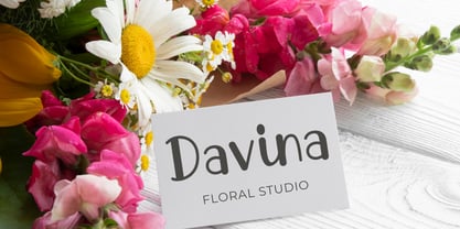 Spring Basket Font Poster 6